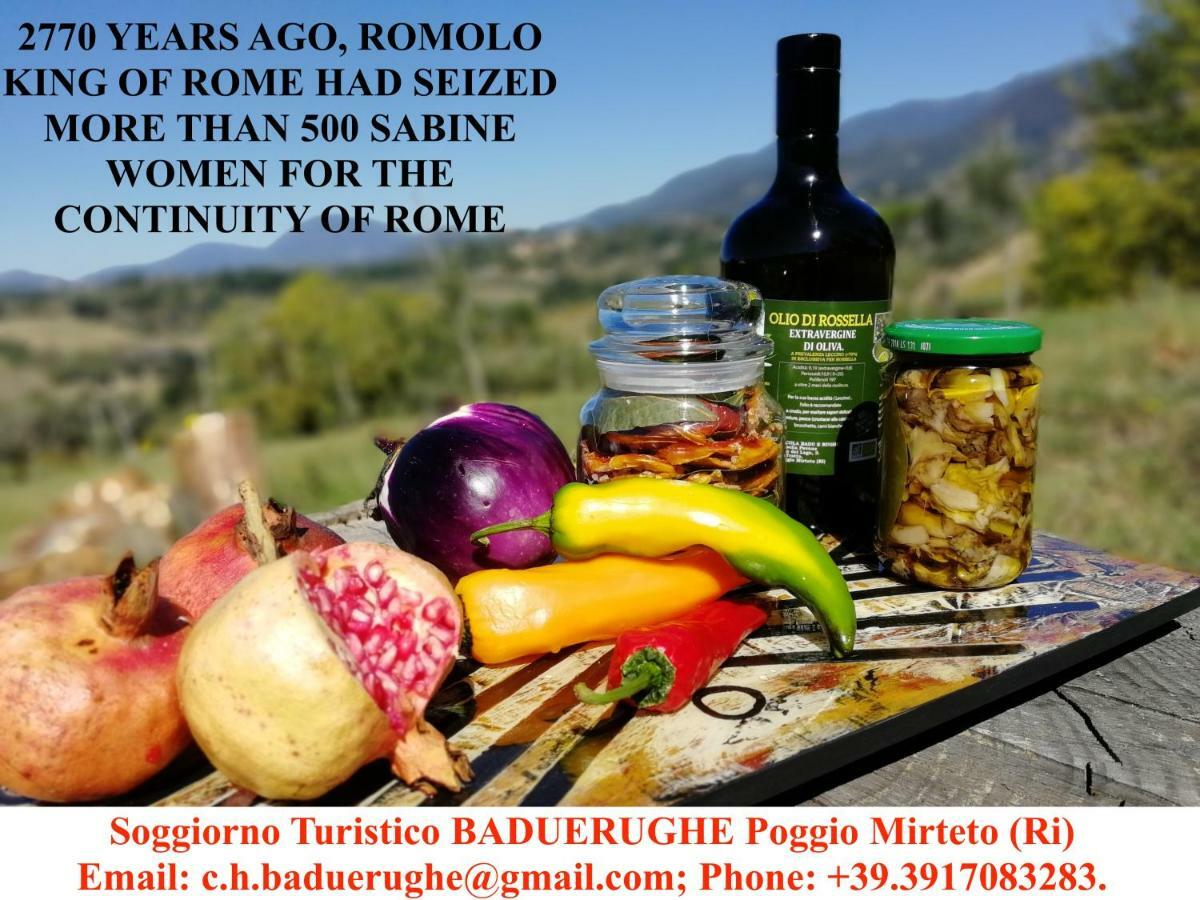 Baduerughe - Valledellago Poggio Mirteto ภายนอก รูปภาพ